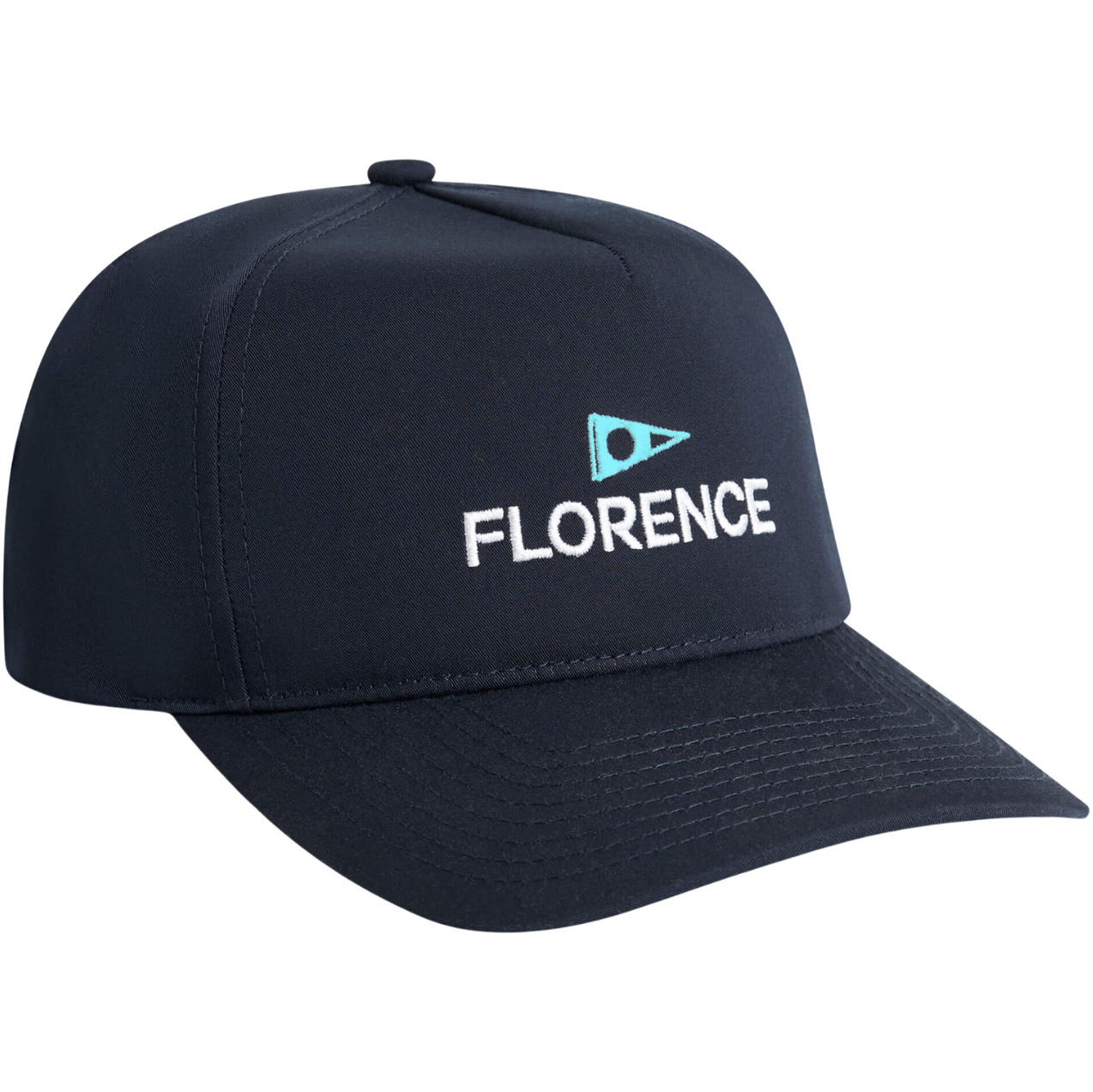 2026 Florence Marine X Mens Logo Structured Twill Hat FHW00051 - Navy